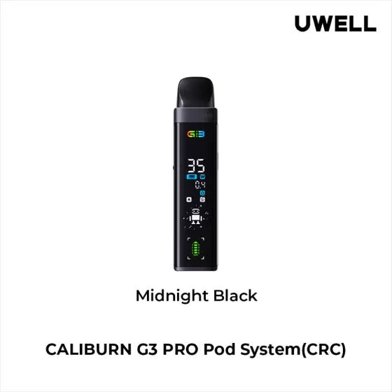 UWELL CALIBURN G3 PRO OPEN POD KIT - Frozen Green - Image 3