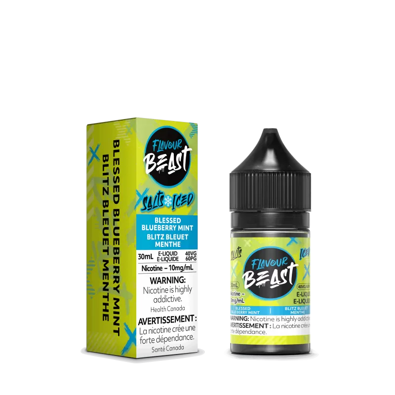 FLAVOUR BEAST SALTS 30ML - Famous Fruit KO Iced / 20MG - Image 3