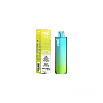 VFEEL V1 K6000 DISPOSABLE VAPE ( 20MG INTENSE ) - Kiwi Passionfruit guava / 20MG BOLD