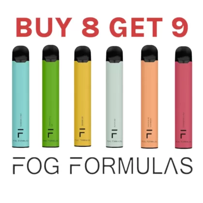 FOG FORMULAS DISPOSABLE VAPE - Passionfruit Mango Ice / 20MG Intense