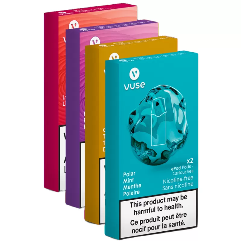 VUSE PODS ( Balanced, Bold+ & Mellow) - Mint Ice / 18MG (Balanced)