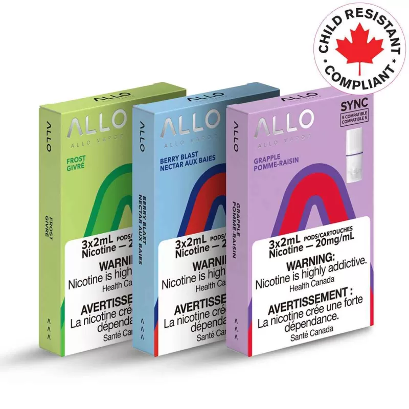 ALLO SYNC PODS - Strawberry / 20MG