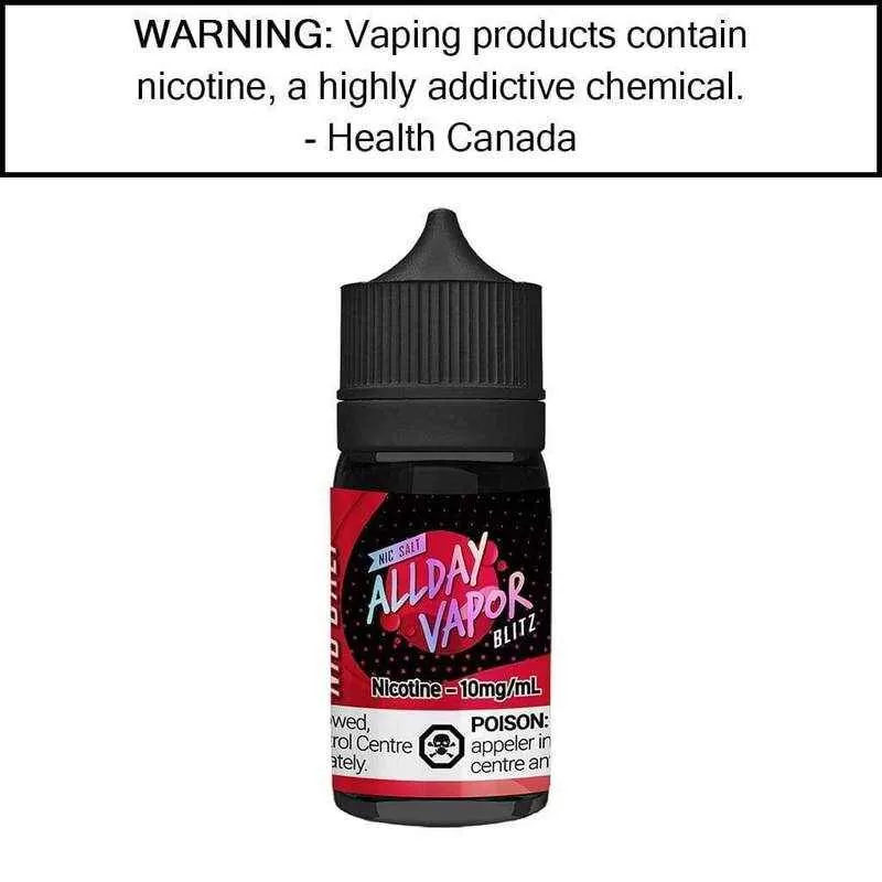 ALLDAY VAPOR SALT NIC 30ML - VERRY BERRI / 10MG - Image 3