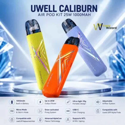 Uwell Caliburn Air Pod Kit 25W 1000mAh in Dubai UAE