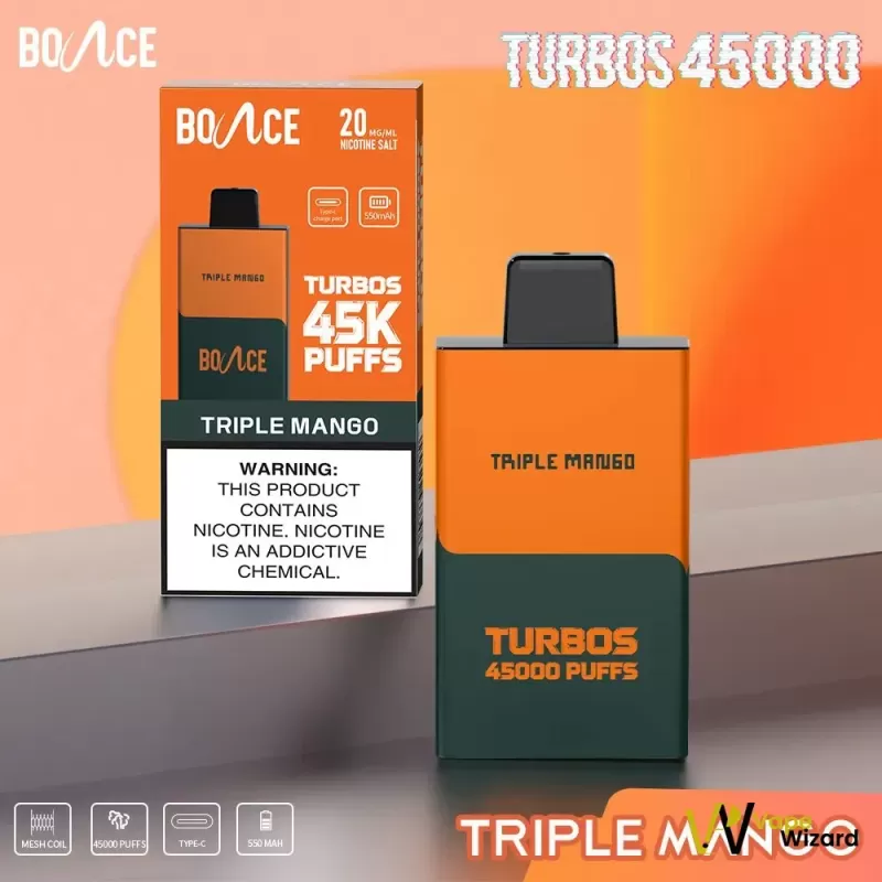 Bounce X Turbo 45000 Puffs Disposable Vape in Dubai UAE - Image 3