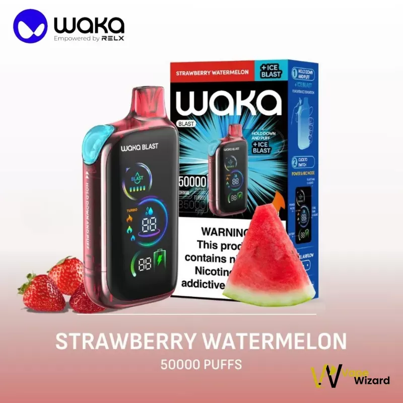 Waka Blast 50000 Puffs Disposable Vape 50mg in the UAE - Image 3