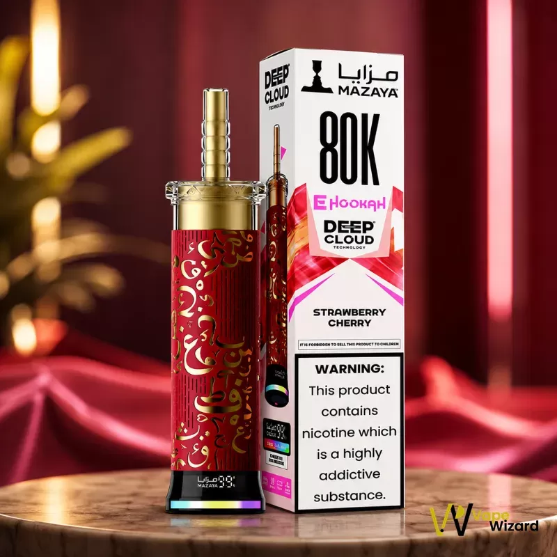 Mazaya Ehookah Deep Cloud 80000 Puffs 6mg Disposable Vape in Dubai - Image 3