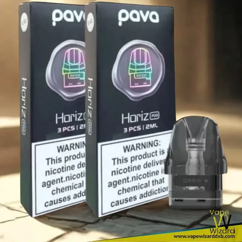 Pava Horiz Pod Cartridge 0.6 and 0.8 for Compatible With Pava Horiz Ultrapava Horiz AI