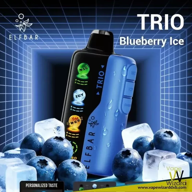 Elfbar Trio 40000 Puffs 50mg Nicotine 4 Mesh Coil Disposable Vape - Image 3