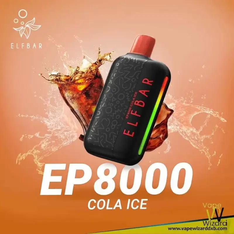 Elfbar EP 8000 Puffs 5%(50mg) None Rechargeable Disposable Vape - Image 3