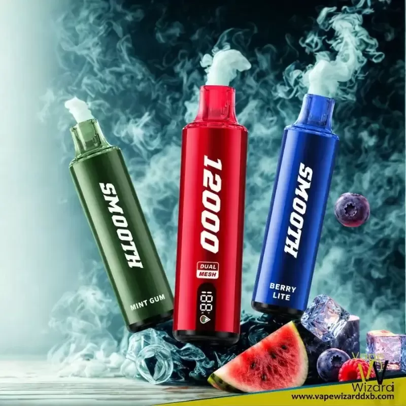 SMOOTH Whale Disposable 12000 Puffs 2% & 5% Rechargeable Vape