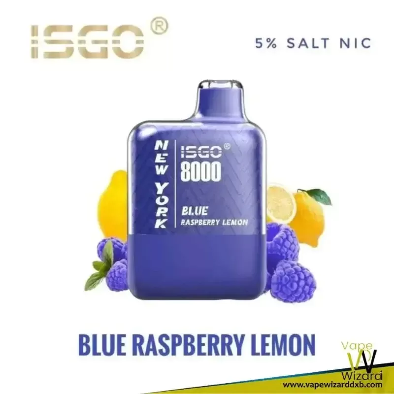 Isgo New York 8000 Puffs Rechargeable Disposable Vape - Image 2