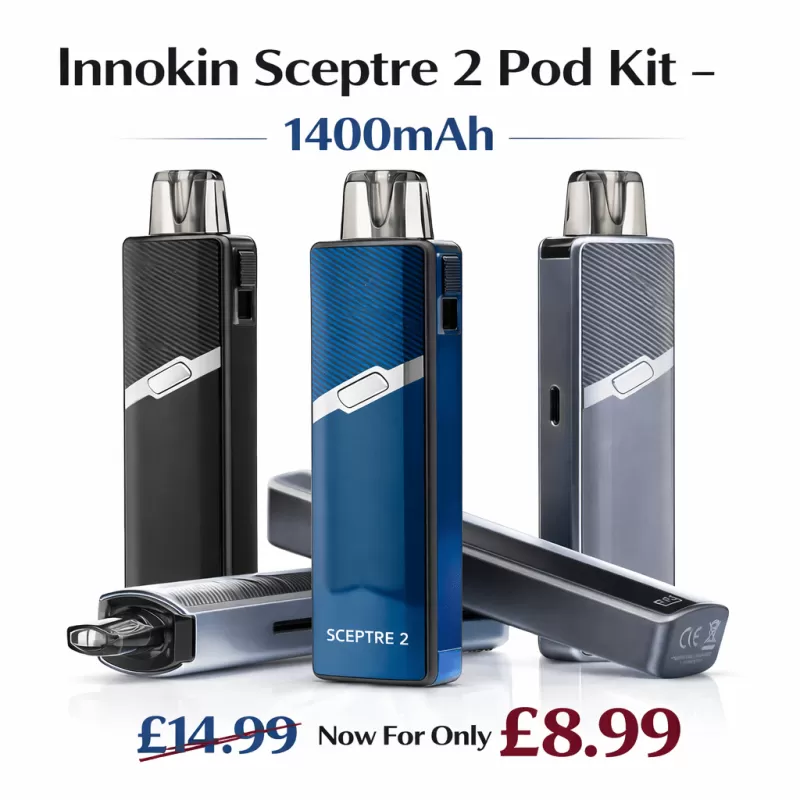 Innokin Sceptre 2 Pod Kit – 1400mAh, 2ml Refillable Pods