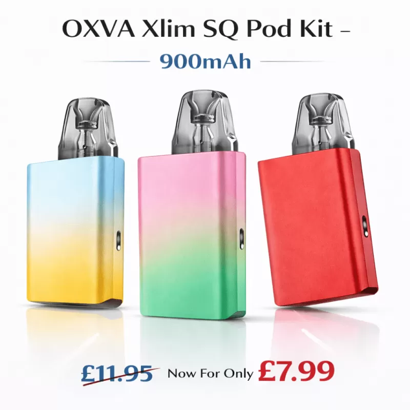 OXVA Xlim SQ Pod System – 900mAh, 25W