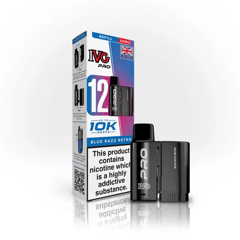 IVG Pro 12 Refill Pods 20mg – 10K Puffs - Image 2