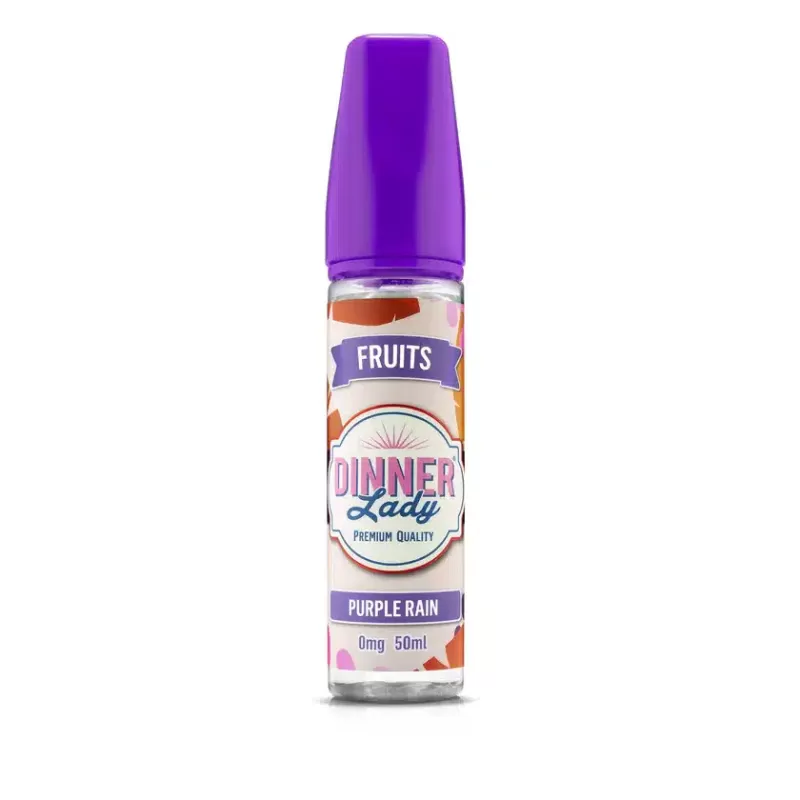 Purple Rain Dinner Lady 50ml Shortfill e Liquids – 70VG