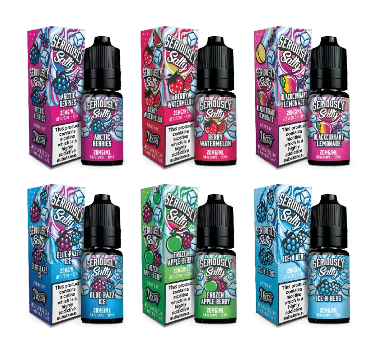Fantasia Grape Seriously Salty – Doozy Nic Salts e Liquid 10ml – TPD - Image 2