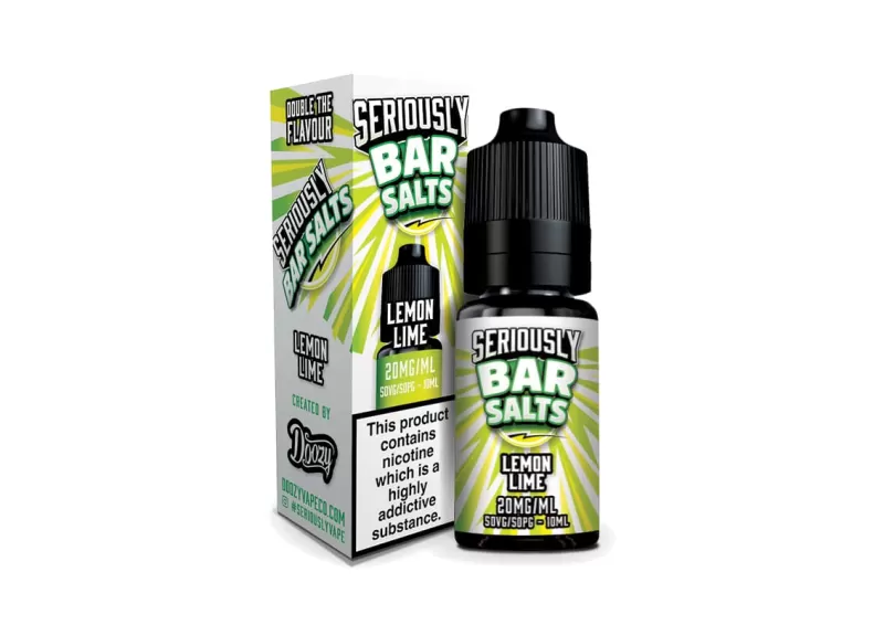 Lemon Lime Seriously Salty – Doozy Nic Salts e Liquid 10ml – TPD