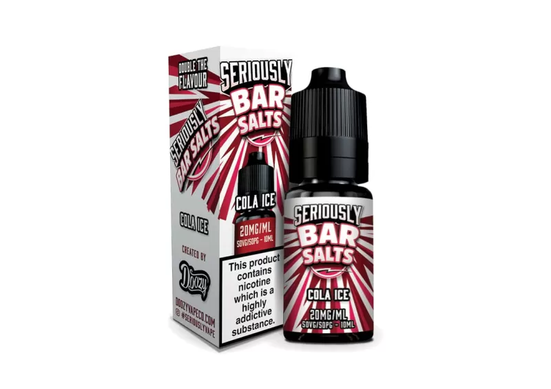 Cola Ice Seriously Salty – Doozy Nic Salts e Liquid 10ml – TPD