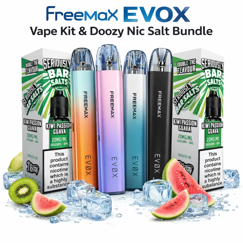 20x Doozy Nic Salts & Freemax EVOX Pod Bundle