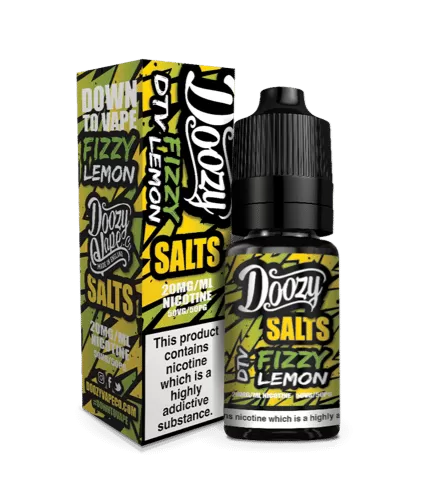Fizzy Lemon Seriously Salty – Doozy Nic Salts e Liquid 10ml – TPD