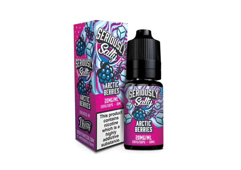 Arctic Berries Seriously Salty – Doozy Nic Salts e Liquid 10ml – TPD