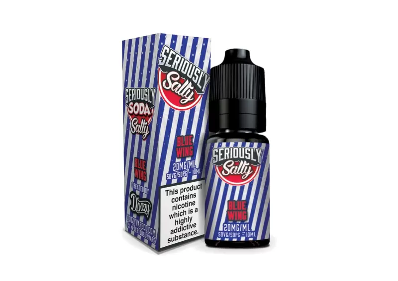 Blue Wing Seriously Salty – Doozy Nic Salts e Liquid 10ml – TPD