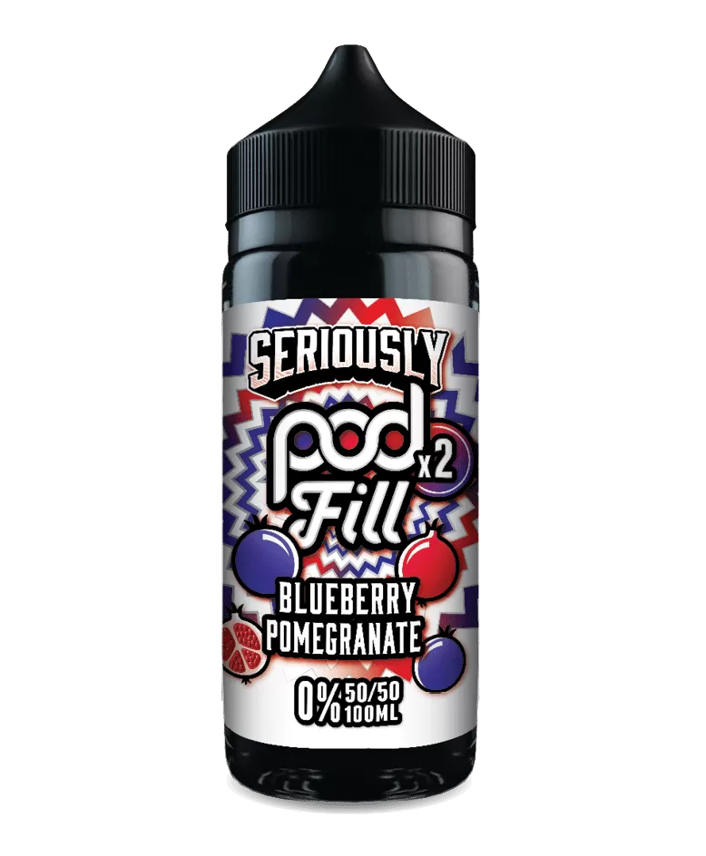 Blueberry Pomegranate Pod Fill E Liquid 100ml – 50VG