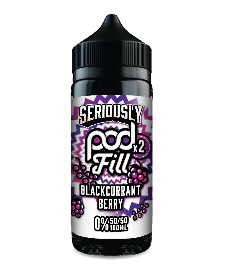 Blackcurrant Berry Pod Fill E Liquid 100ml – 50VG