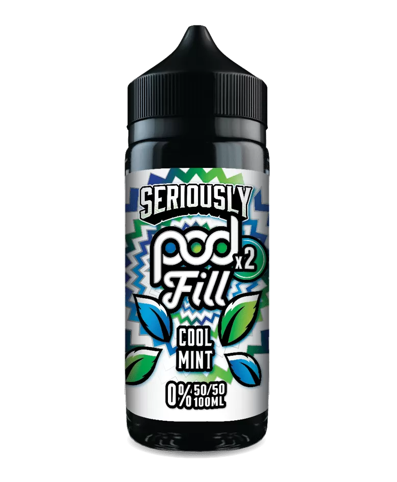 Cool Mint Pod Fill E Liquid 100ml – 50VG