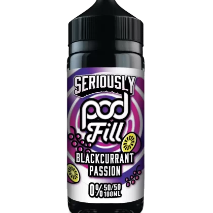 Blackcurrant Passion Pod Fill E Liquid 100ml – 50VG