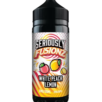 White Peach Lemon (Fusionz) Seriously E Liquid 100ml – 70VG