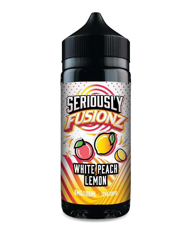 White Peach Lemon (Fusionz) Seriously E Liquid 100ml – 70VG