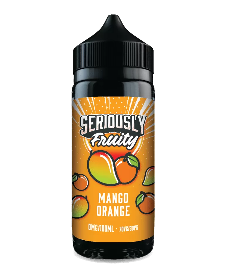 Mango Orange (Fruity) Seriously E Liquid 100ml – 70VG