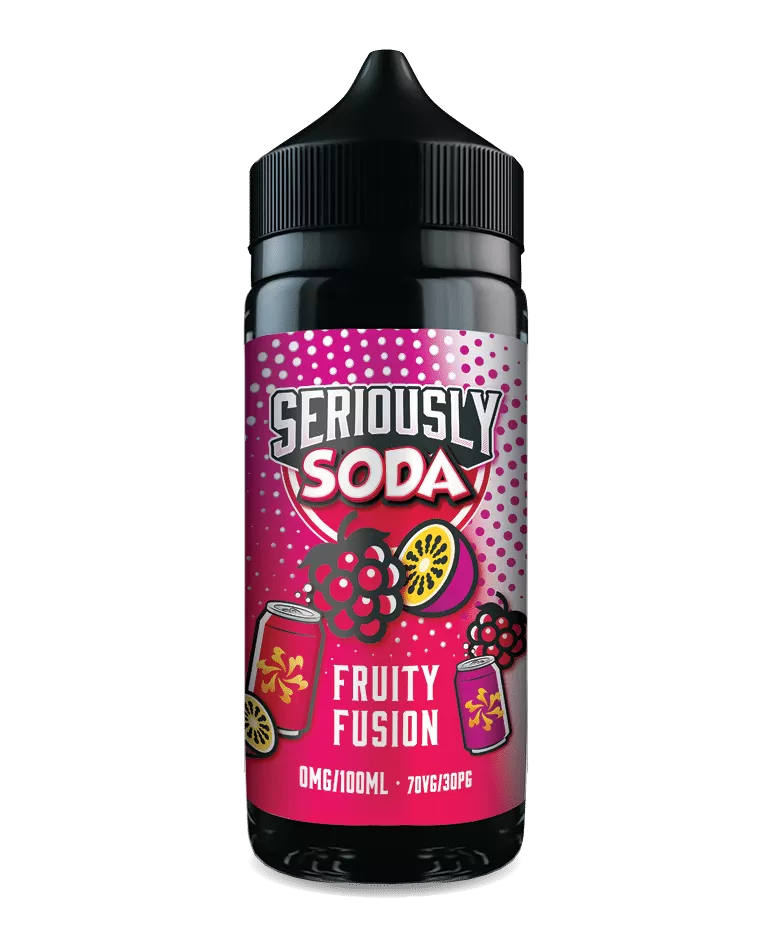 Fruity Fusion (Soda) Seriously E Liquid 100ml – 70VG