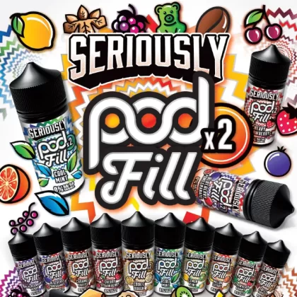 100ml Pod Fill Vape Juice By Doozy – 50VG