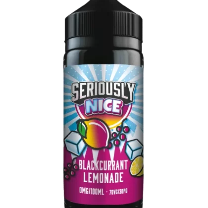 Blackcurrant Lemonade (Nice) Seriously E Liquid 100ml – 70VG (Copy)