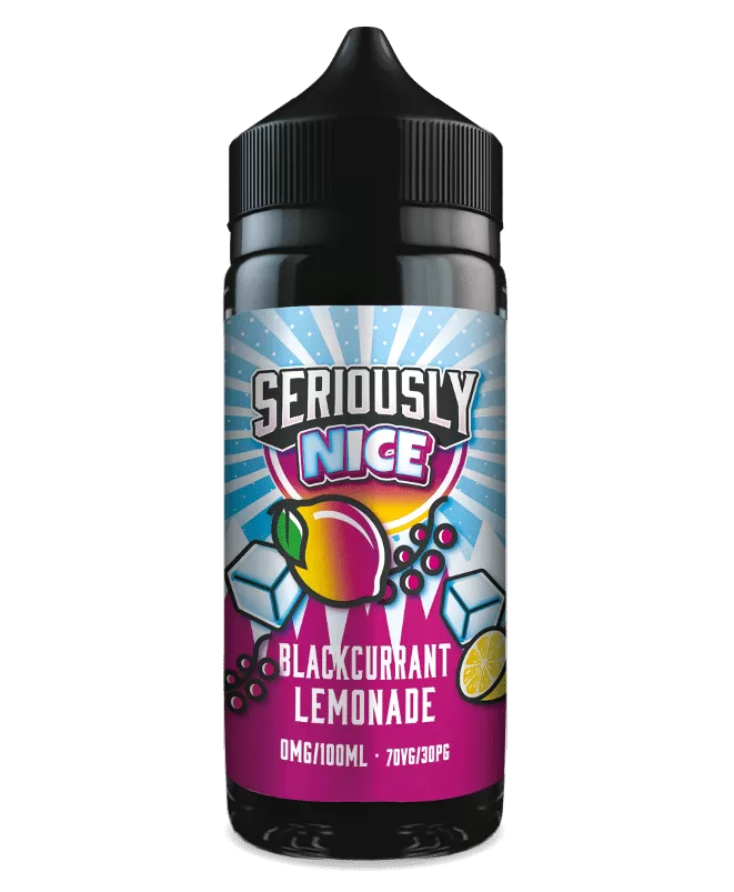 Blackcurrant Lemonade (Nice) Seriously E Liquid 100ml – 70VG (Copy)