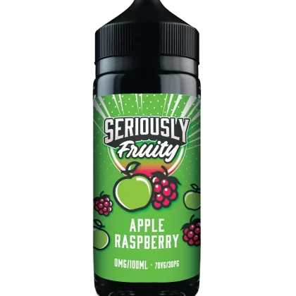 Apple Raspberry (Fruity) Seriously E Liquid 100ml – 70VG