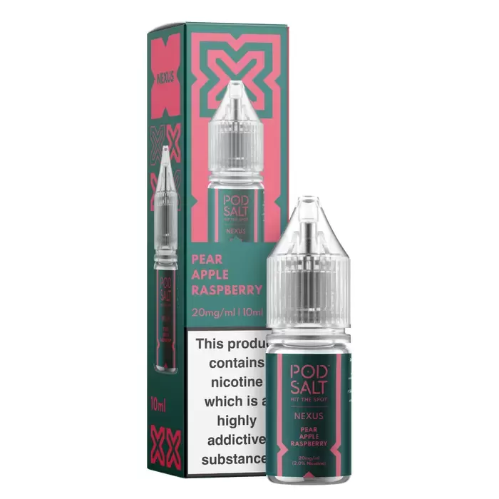 Pear Apple Raspberry – Pod Salt Nicotine Salt E Liquid – 10ml – TPD