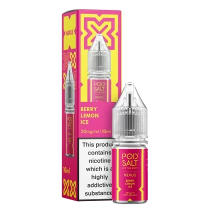 Berry Lemon Ice – Pod Salt Nicotine Salt E Liquid – 10ml – TPD