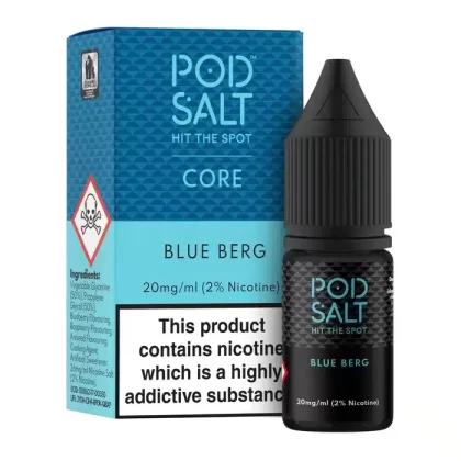 Blue Berg – Pod Salt Nicotine Salt E Liquid – 10ml – TPD