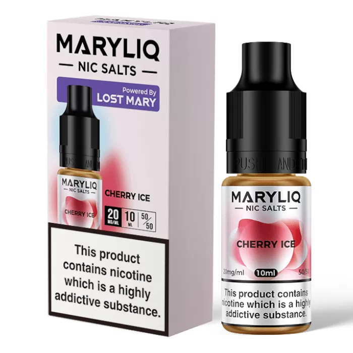 Cherry Ice Mary Liq Nic Salts e Liquid 10ml – TPD