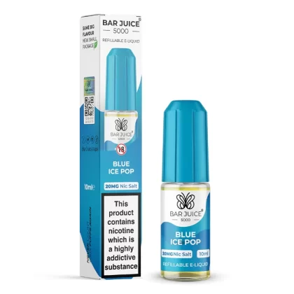 Blue Ice Pop Bar Juice 5000 Nic Salts e Liquid 10ml – TPD