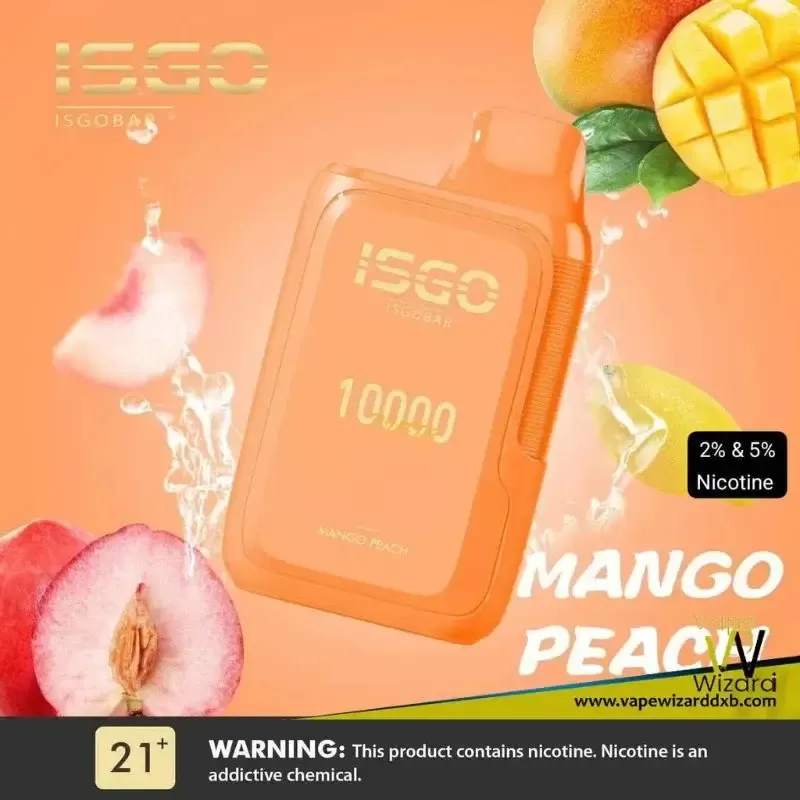 ISGO Bar Disposable 10000 Puffs 2% Rechargeable Vape - Image 3
