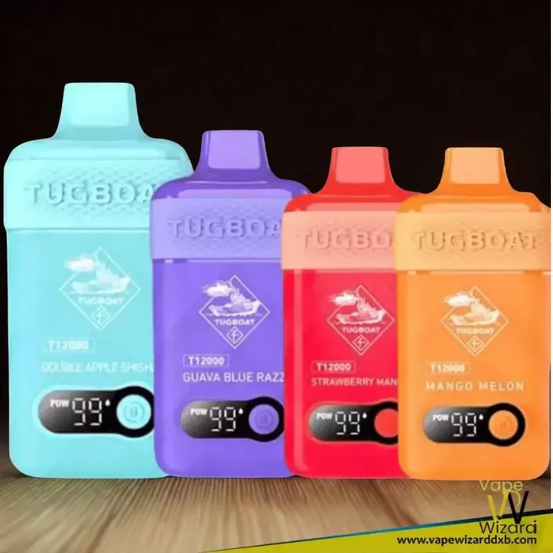 Tugboat T12000 Puffs 50 MG Rechargeable Vape