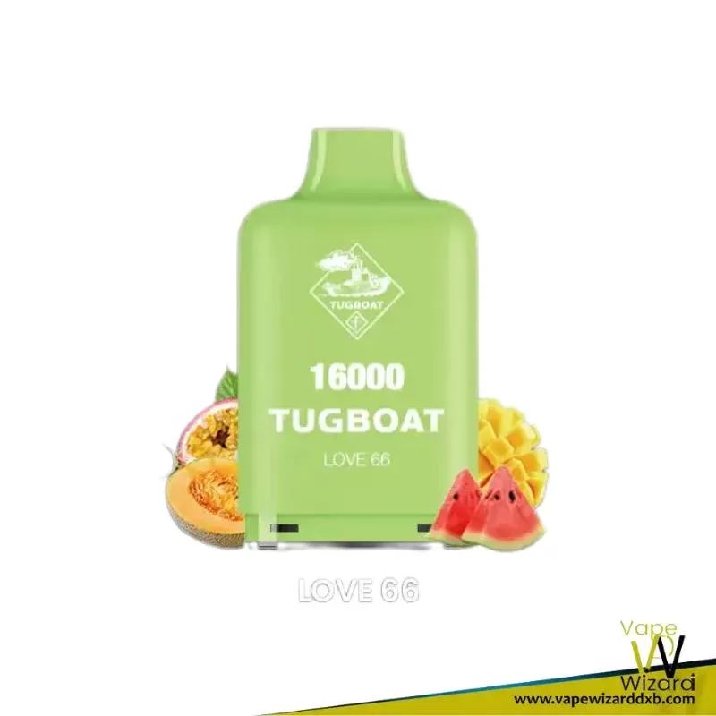 Tugboat Super 16000 Pod Cartridges 5% Nicotine Disposable Vape - Image 3