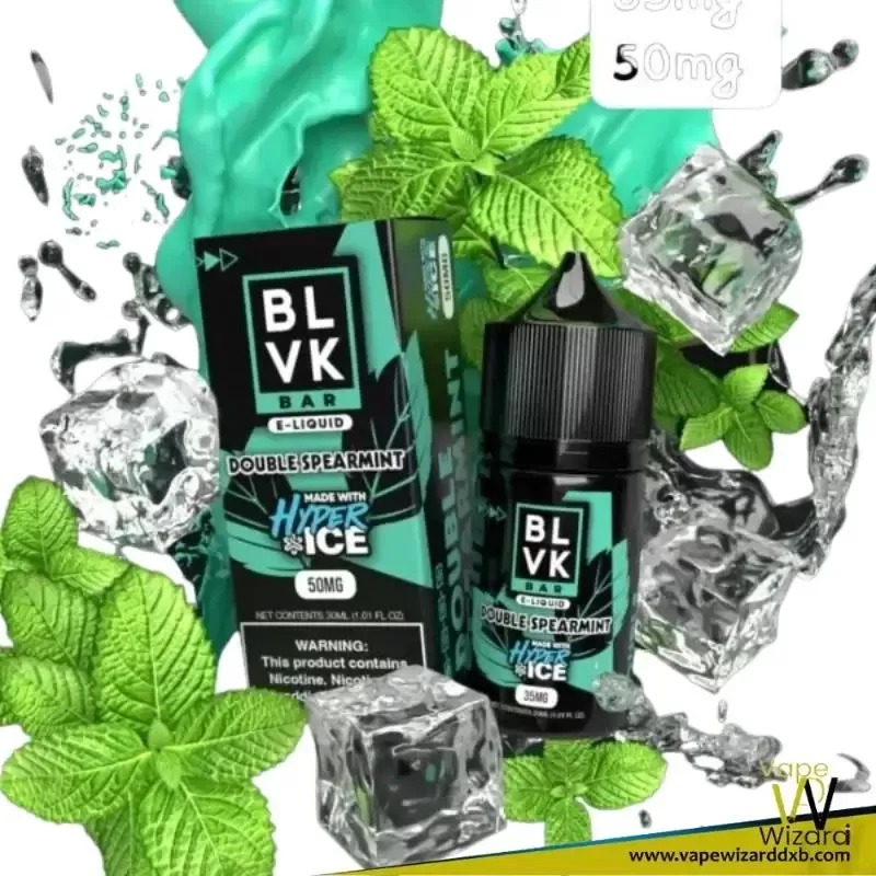 Blvk Bar Hyper Ice Liquid 35mg and 50mg Nicotine - Image 3
