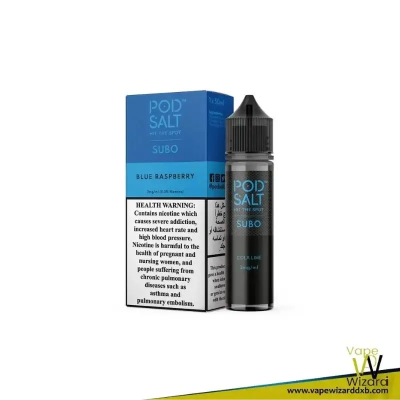 Pod Salt Subo 3MG 50ML E-Juice - Image 2