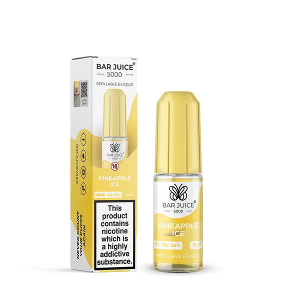 Pineapple Ice Bar Juice 5000 Nic Salts e Liquid 10ml – TPD